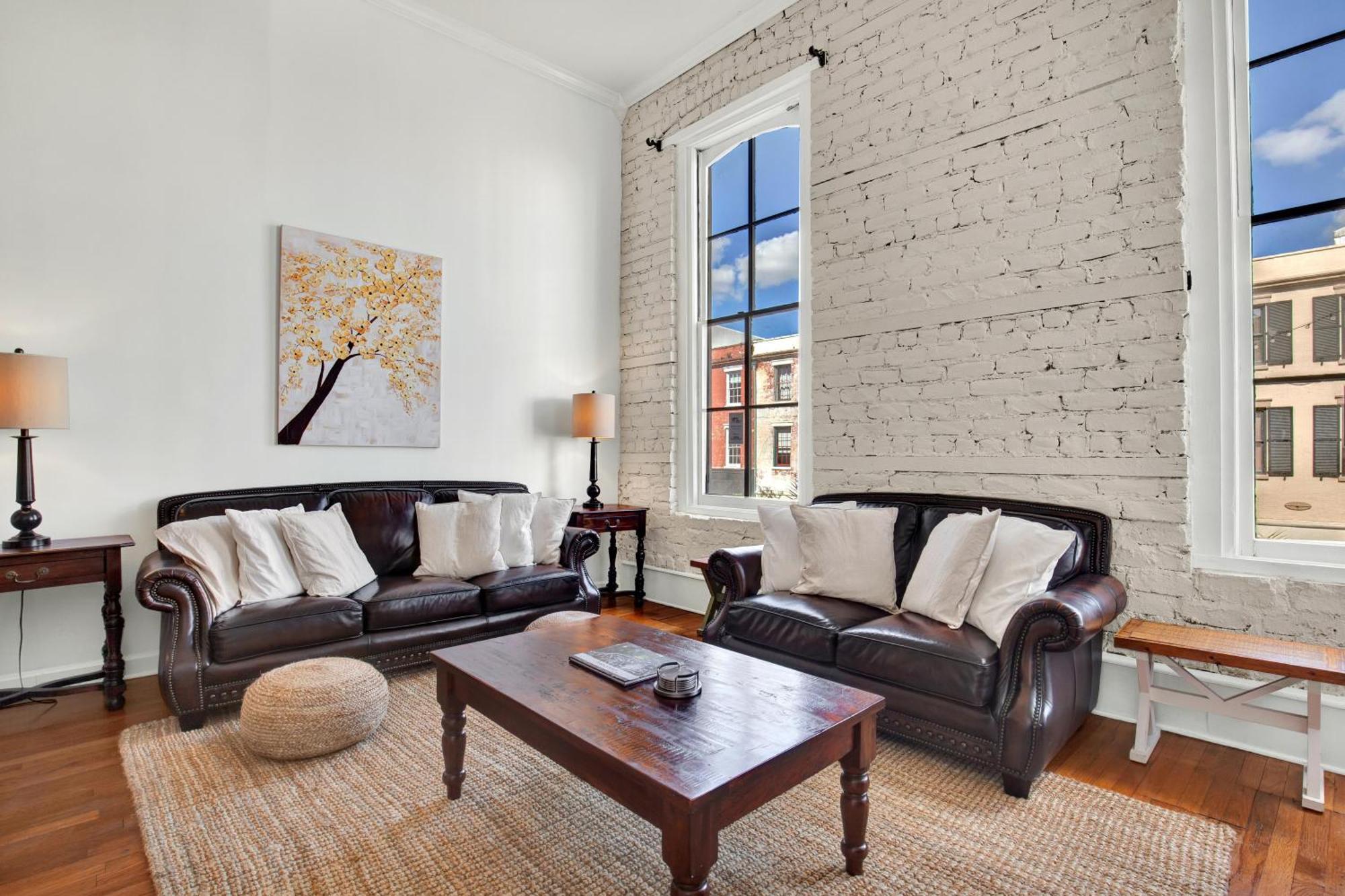 Apartamento Broughton Retreat Savannah Exterior foto
